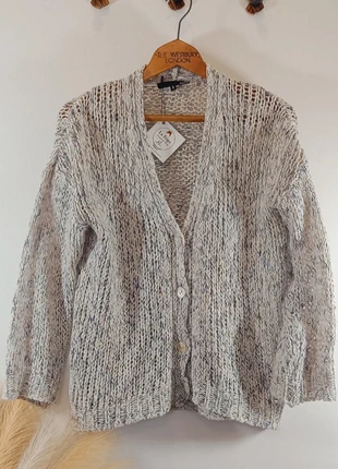 Cardigan veste chiné chaud hiver style tendance boutons nacrés Etam taille S🌸, marque: Etam, état: Très bon état, taille: S / 36 / 8, 14,90 €, 16,35 € Protection acheteurs (Pro) incluse