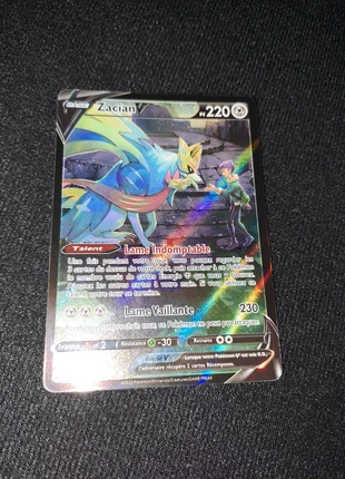 Cartes Pokémon zacian tg21/tg30 astres radieux eb10, marke: Pokémon, zustand: Neu, 20,00 €, 21,70 € inklusive Vinted-Käuferschutz