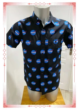 Chemise NASA Buzz Aldrin noir bleu manches courtes Taille S, brand: NASA, condition: Very good, size: S, €4.90, €5.85 includes Buyer Protection