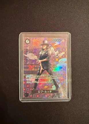 Rob Lucci op03-092 SP jap, marke: OnePiece, zustand: Sehr gut, 30,00 €, 32,20 € inklusive Vinted-Käuferschutz
