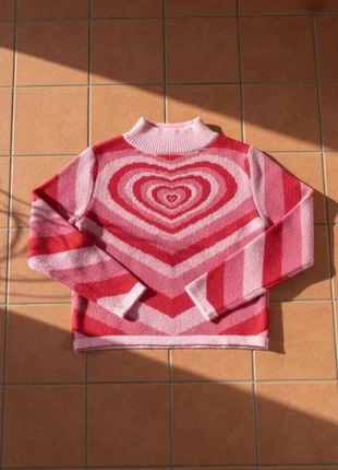 Pull rose cœur dégradé – vibe cute – cosy hiver – taille S, marque: Auremi, état: Très bon état, taille: S / 36 / 8, 37,99 €, 40,59 € Protection acheteurs (Pro) incluse