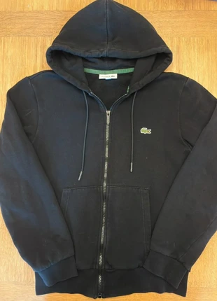 Veste zip Lacoste noir, brand: Lacoste, condition: Very good, size: S, €42.00, €44.80 includes Buyer Protection