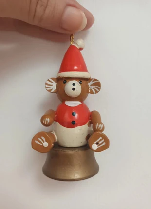 Decoration de noel vintage nounours en bois fait main. Tres bon etat., marque: Vintage, état: Très bon état, 9,00 €, 10,15 € Protection acheteurs incluse