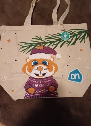 Tas hamster kerst ah, merk: AH, staat: Nieuw met prijskaartje, € 8,00, € 9,10 inclusief Kopersbescherming