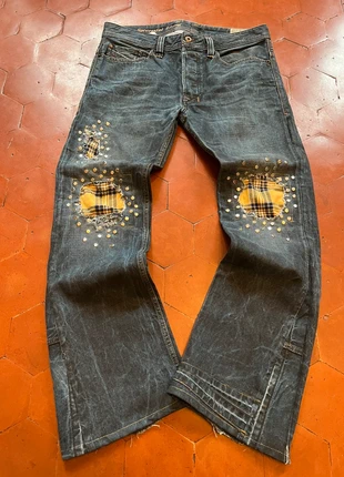 Y2K Flared Custom Diesel Jean, brand: Japan Style, condition: Very good, size: W32, €64.99, €68.94 includes Buyer Protection