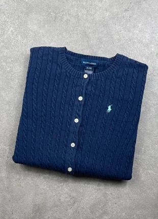 Cardigan polo ralph lauren femme taille S bleu marine logo brodé coton 527, marque: Ralph Lauren, état: Très bon état, taille: S / 36 / 8, 49,90 €, 53,10 € Protection acheteurs incluse