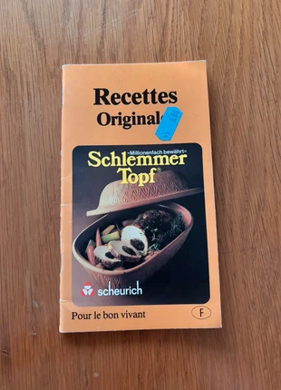 Livre de cuisine : recettes originales, staat: Heel goed, € 2,00, € 2,80 inclusief Kopersbescherming