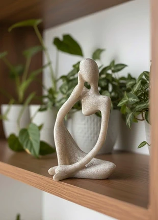🩶🤍Statua “Pensiero e Sentimento” moderna minimalista | Arredo Design in Resina – 13x7 cm - Nuova🩶🤍, marque: Handmade, état: Comme neuf, 12,50 €, 13,83 € Protection acheteurs incluse