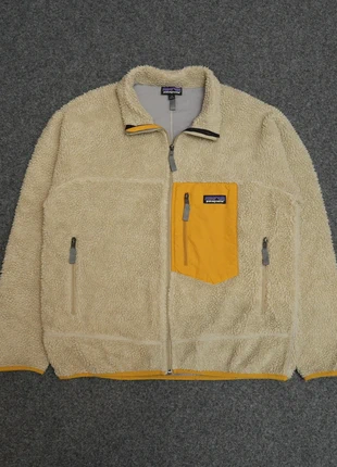 Veste hiver rembouré Polaire Patagonia Classic Retro X Jacket crème M, marque: Patagonia, état: Très bon état, taille: M, 90,00 €, 95,20 € Protection acheteurs incluse