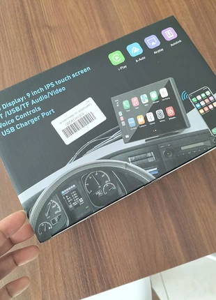 Écran Auto Portable CarPlay Android Auto Sans Fil, Bluetooth/FM/GPS Compatible Tous Véhicules, marca: Play, estado: Novo com etiquetas, €140.00, €147.70 inclui Proteção do Comprador