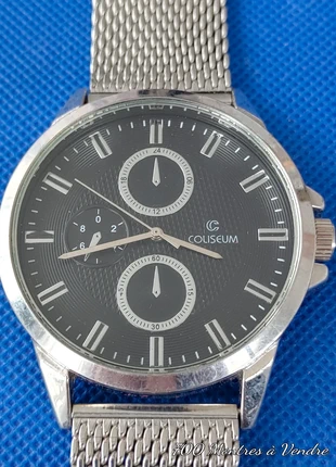 Montre pour homme en acier inoxydable Coliseum neuve fonctionne, brand: Colosseum, condition: New without tags, size: 39–42 mm, €19.90, €21.60 includes Buyer Protection Pro