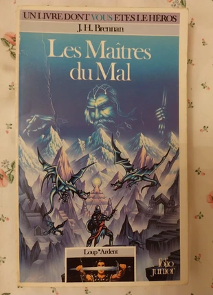 Livre les maîtres du mal ldvelh folio junior, état: Bon état, 8,00 €, 9,10 € Protection acheteurs incluse