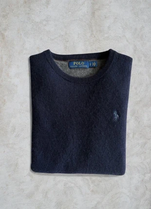 Pull col rond Ralph Lauren - Logo brodé - Bleu marine - 100% laine - Taille XS, marque: Ralph Lauren, état: Très bon état, taille: XS / 34 / 6, 29,00 €, 31,15 € Protection acheteurs incluse