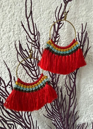 Boucles d’oreilles ethniques, brand: Hippie, condition: Very good, €4.50, €5.43 includes Buyer Protection