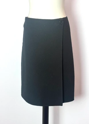 Metradamo Wool Velour Skirt – Black & Brown Double Cloth – Vintage Tailored Skirt, marque: Metradamo, état: Très bon état, taille: M / 38 / 10, 29,00 €, 31,15 € Protection acheteurs incluse