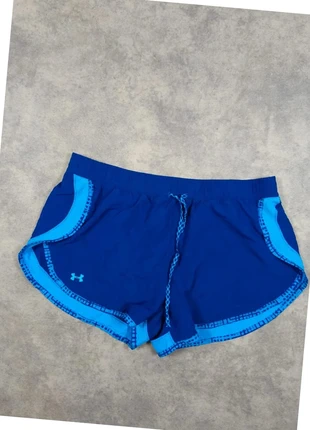 Short de sport under armour femme taille S bleu en polyester sans poches, marque: Under Armour, état: Très bon état, taille: S / 36 / 8, 12,90 €, 14,25 € Protection acheteurs incluse