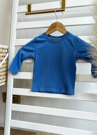 Chemise bleue à manches longues en coton pour garçon, marke: Cotton, zustand: Sehr gut, größe: 18–24 Monate / 86, 3,00 €, 3,85 € inklusive Vinted-Käuferschutz