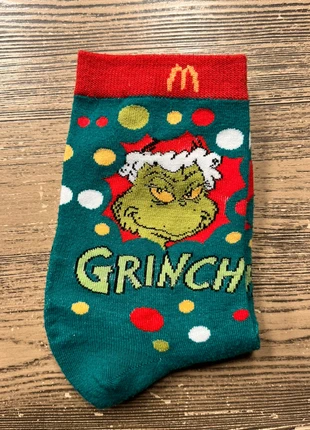 Calzini Grinch, brand: McDonald's, condizioni: Nuovo con cartellino, taglia: S | 35-38, €3.00, €3.85 include la Protezione acquisti