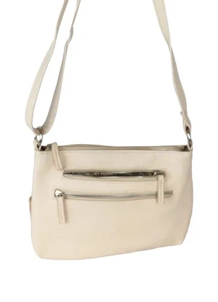 Pochette blanc cassé profondeur réglable avec bandoulière femme - Mélanie, brand: Melanie, condizioni: Buone, €6.00, €7.00 include la Protezione acquisti