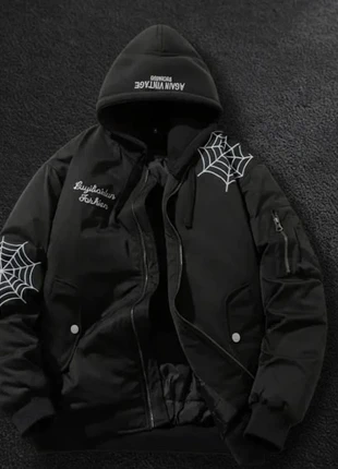 Veste à capuche brodée araignée pour Halloween - Taille M, marque: Vintage Halloween, état: Très bon état, taille: M, 130,00 €, 137,20 € Protection acheteurs incluse