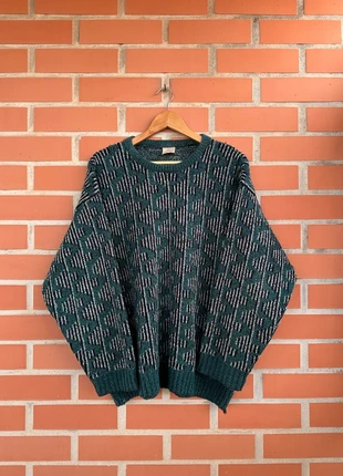 Vintage Coogie Sweater Jersey Multicolor Y2K Style Retro Premium 80s, marca: Vintage Dressing, estado: Muy bueno, tamaño: L, 29,00 €, 31,15 € Protección al comprador incluida