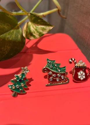 Lot de x3 pin’s de Noël, marke: Noël, zustand: Neu, 8,00 €, 9,10 € inklusive Vinted-Käuferschutz
