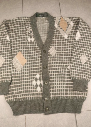 Cardigan vintage wool laine acrylique made in Italy taille L, marca: Vintage Dressing, estado: Muito bom, tamanho: L, €20.00, €21.70 inclui Proteção do Comprador Pro