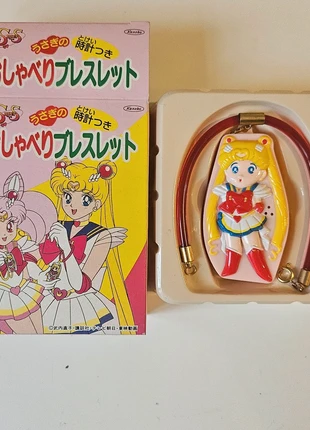 Sailor moon vintage bracelet montre digital, marke: Bandai, zustand: Sehr gut, größe: Einheitsgröße, 28,00 €, 30,10 € inklusive Vinted-Käuferschutz