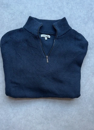Pull 1/4 zip à col Calvin Klein, brand: Calvin Klein, condition: Satisfactory, size: XL, €25.00, €26.95 includes Buyer Protection