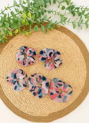 Chouchou pour cheveux neuf recyclé fait main, marca: Fait Main, estado: Nuevo sin etiquetas, 3,00 €, 3,85 € Protección al comprador incluida