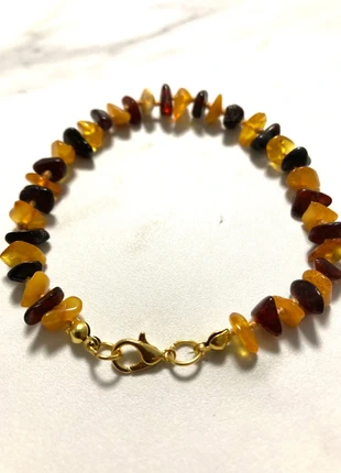 Bracelet en ambre véritable baltique, zustand: Sehr gut, 7,50 €, 8,58 € inklusive Vinted-Käuferschutz