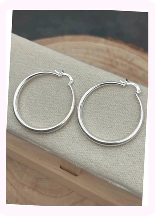 Boucle d’oreille créole, marca: Argent, estado: Nuevo sin etiquetas, 6,00 €, 7,00 € Protección al comprador Pro incluida