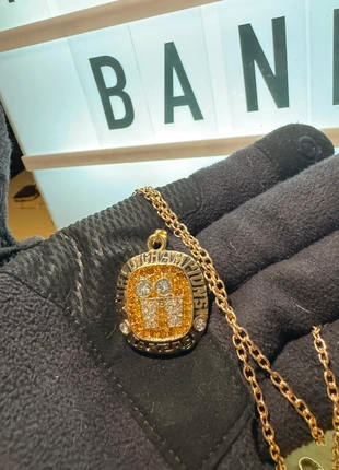 Colgante NBA bañado en oro| Los Angeles Lakers| Kobe Bryant 2001/2002, marque: NBA, état: Neuf avec étiquette, 25,00 €, 26,95 € Protection acheteurs incluse