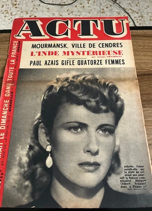 Magazine ACTU – Numéro 38 du 24 janvier 1943, état: Satisfaisant, 10,00 €, 11,20 € Protection acheteurs incluse