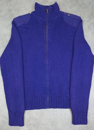 Gilet violet full zip coton marque Lauren Ralph Lauren taille M femme, merk: Lauren Ralph Lauren, staat: Heel goed, maat: M / 38 / 10, € 29,00, € 31,15 inclusief Kopersbescherming Pro