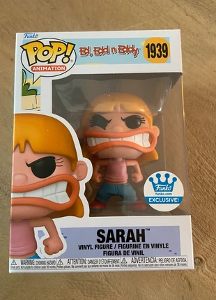 Funko pop! Animation: ed, edd, & Eddy. Sarah #1939, merk: Funko, staat: Nieuw zonder prijskaartje, maat: Prematuur, tot 44 cm, € 24,95, € 26,90 inclusief Kopersbescherming