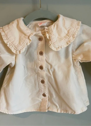 Bloesje met lief kraagje, marca: Hema, estado: Nuevo sin etiquetas, tamaño: 3-6 meses / 62 cm, 5,00 €, 5,95 € Protección al comprador incluida