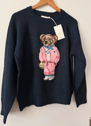 Pull nounours ourson bleu marine • Neuf avec étiquette, marque: Boutique indépendante, état: Neuf avec étiquette, taille: Taille unique, 59,00 €, 62,65 € Protection acheteurs incluse
