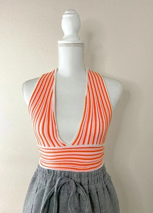 Black Fashion - Haut Sexy À Nouer - Couleur Saumon - Taille M, brand: Black Fashion, condizioni: Nuovo con cartellino, taglia: M / IT 42 / EU 38, €9.00, €10.15 include la Protezione acquisti Pro