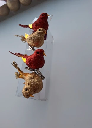 Oiseaux décoratifs pour arbre de Noël, marque: Noël, état: Très bon état, 3,00 €, 3,85 € Protection acheteurs incluse