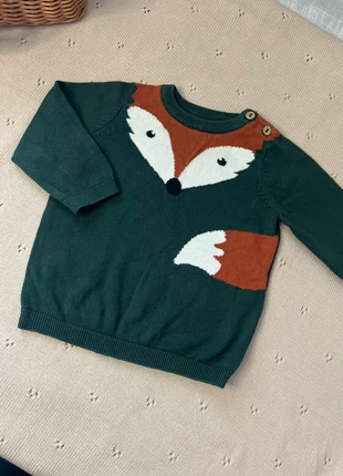 Pull renard, brand: H&M, condizioni: Ottime, taglia: 9-12 mesi / 74 cm, €5.00, €5.95 include la Protezione acquisti