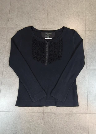 Pull LRL Ralph Lauren femme L – bleu nuit – Col boutonné & broderies chic #152, marque: Ralph Lauren, état: Très bon état, taille: L / 40 / 12, 18,90 €, 20,55 € Protection acheteurs incluse