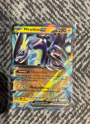 Miraidon ex (SVP 028), marque: Pokémon, état: Comme neuf, 1,00 €, 1,75 € Protection acheteurs incluse