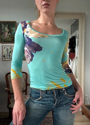 Just Cavalli Vintage Long Sleeve, merk: Just Cavalli, staat: Heel goed, maat: M / 38 / 10, € 55,00, € 58,45 inclusief Kopersbescherming Pro