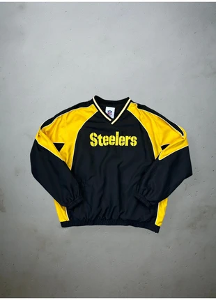Vintage NFL Windbreaker Pittsburgh Steelers, marke: NFL, zustand: Sehr gut, größe: XXL, 30,00 €, 32,20 € beinhaltet Vinted-Käuferschutz Pro