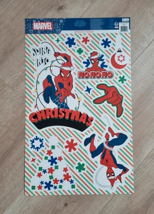 Marvel Spiderman – Kerst raamstickers, merk: Marvel, staat: Heel goed, € 2,50, € 3,33 inclusief Kopersbescherming