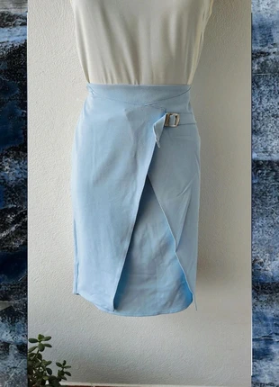 Mini falda elegante azul 💙, marca: ELEGANTE, estado: Muy bueno, tamaño: XS / 34 / 6, 16,00 €, 16,80 € Protección al comprador incluida