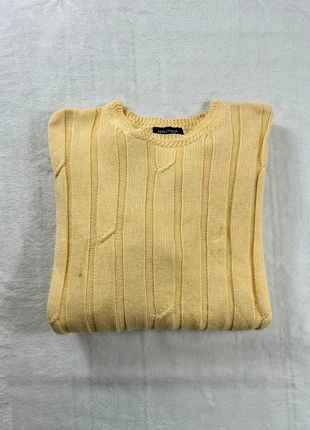Pull sweat col rond uni Nautica - Taille L Homme - Jaune logo brodé, marke: Nautica, zustand: Gut, größe: L, 4,00 €, 4,90 € inklusive Vinted-Käuferschutz