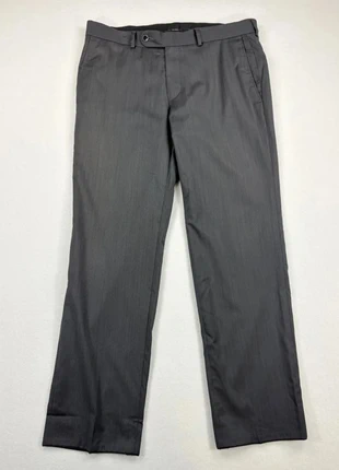 Pantalon habillé Vintage gris anthracite à fines rayures – taille 42, brand: Vintage Dressing, condition: Very good, size: W32, €21.90, €23.70 includes Buyer Protection Pro
