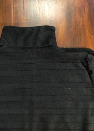 Pull col roulé Morgan – Taille XL – Noir (côtelé & bandes horizontales), marque: Morgan, état: Bon état, taille: XL / 42 / 14, 10,00 €, 11,20 € Protection acheteurs (Pro) incluse